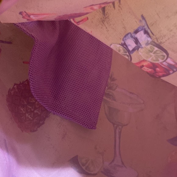 Psycho Tuna shorts NEW large tropical cocktails lemon‎ drop pockets - Picture 5 of 8